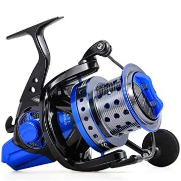 Sougayilang Spinning Reels 10000 Series Surf Fishing Reels, Ultra Smooth Powerful with CNC Aluminum ...