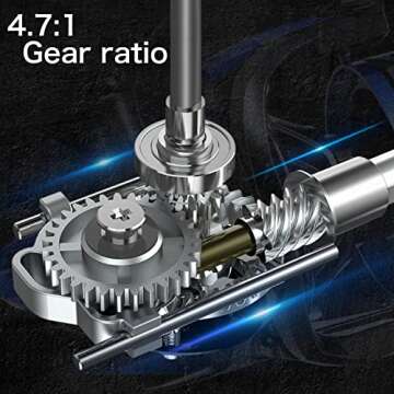 Sougayilang Spinning Reels 10000 Series Surf Fishing Reels, Ultra Smooth Powerful with CNC Aluminum Spool, Inshore & Offshore Saltwater Fishing