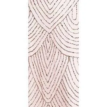 Adrianna Papell Long Beaded Blouson Gown