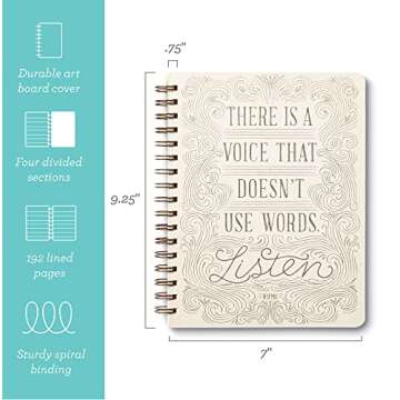 Compendium Spiral Notebook - Artistic Journal with 192 Pages