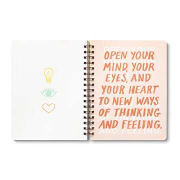 Compendium Spiral Notebook - Rumi Quote Inspiration