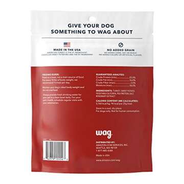 Wag Soft & Tender Jerky Dog Treats - Turkey & Sweet Potato 16oz