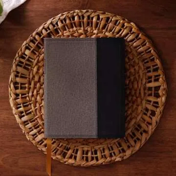 The Prayer Bible: Pray God’s Word Cover to Cover (NKJV, Black/Gray Leathersoft, Red Letter, Comfor...