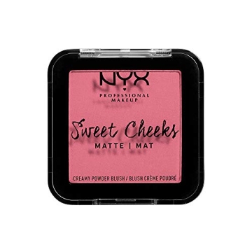 NYX PROFESSIONAL MAKEUP Sweet Cheeks Matte Blush - Long-Lasting Color in Rose & Play