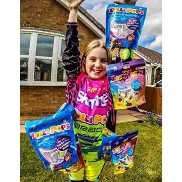 Zollipops Candy Clean Teeth Keto Sugar Free Taffy Assorted Flavors, 3 Oz (Pack of 1) - Dental-Friendly Taffy for a Sweet and Healthy Treat