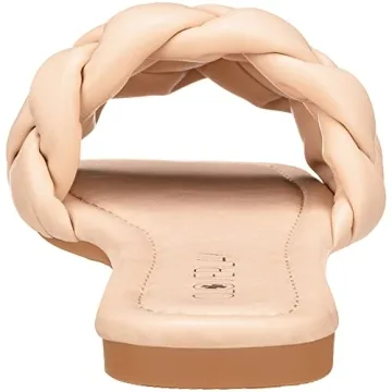 CLOVERLAY Yara Women's Stylish Eco-Friendly Slide Sandals