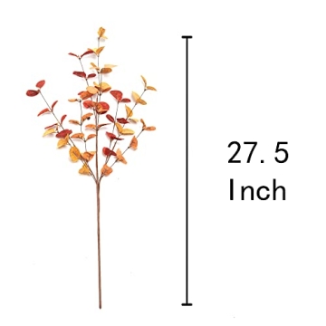 VGIA 6 Pcs Artificial Eucalyptus Fall Decorations