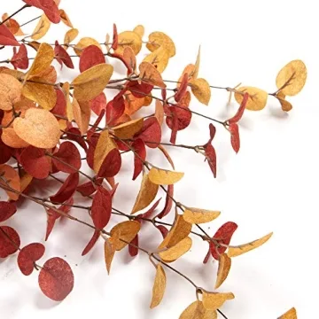 VGIA 6 Pcs Artificial Eucalyptus Fall Decorations