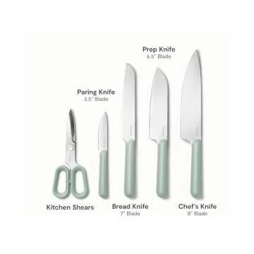 Caraway Kitchen Prep Set with Premium Knives and Utensils