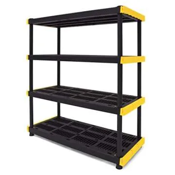 CX Black & Yellow® Heavy Duty Storage Containers - 8 Pack