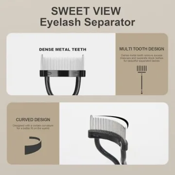 SWEET VIEW Eye Makeup Tools: 3-Piece Set