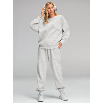AUTOMET Oversized Sweatsuits Set for Women Stylish Comfort