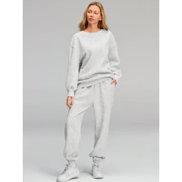 AUTOMET Oversized Sweatsuits Set for Women Stylish Comfort