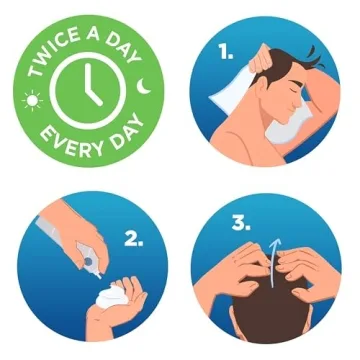 Men's Rogaine Foam for Hair Regrowth, 5% Minoxidil Treatment