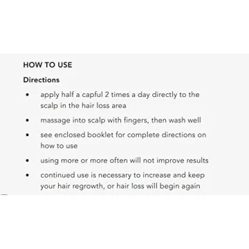 Men's Rogaine Foam for Hair Regrowth, 5% Minoxidil Treatment