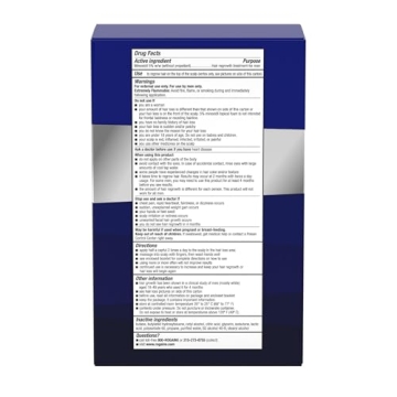 Men's Rogaine Foam for Hair Regrowth, 5% Minoxidil Treatment