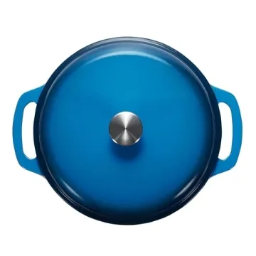 Enameled Cast Iron Dutch Oven by Amazon Basics