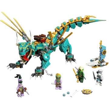 LEGO NINJAGO Jungle Dragon 71746 Kit - Imaginative Ninja Playset
