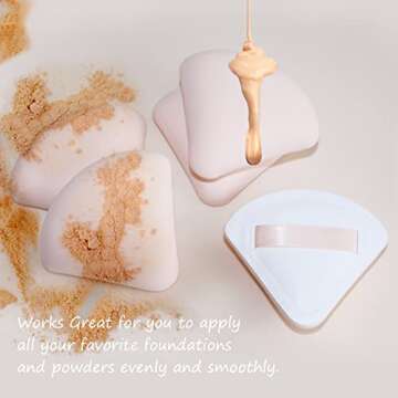 Daubigny Makeup Puff for Flawless Foundation Application