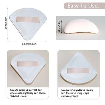 Daubigny Makeup Puff for Flawless Foundation Application