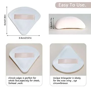 Daubigny Makeup Puff for Flawless Foundation Application