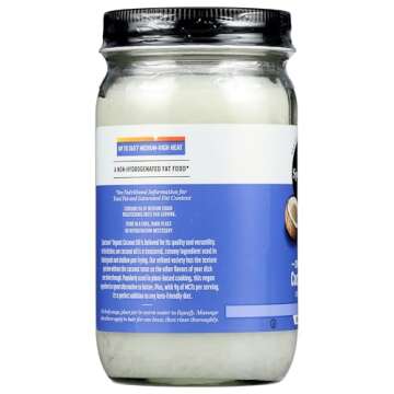 Spectrum Naturals Organic Coconut Oil, 14 Oz (packaging may vary)