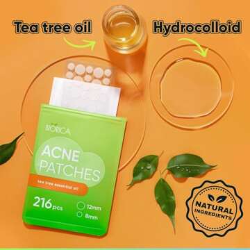 Tea Tree Oil Pimple Patches for Quick Acne Relief