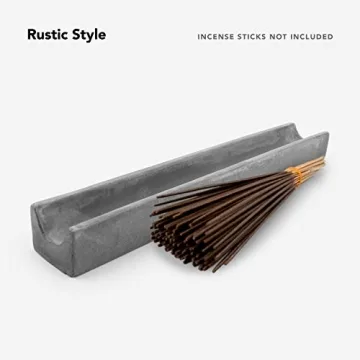 Modern Minimalist Cement Incense Holder - Slice of Goodness