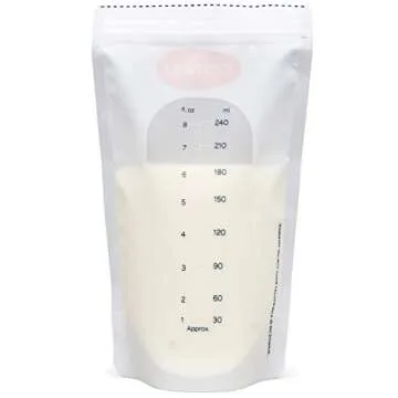Unimom Leak Proof Breastmilk Storage Bags - 8oz (100 Count)