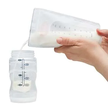 Unimom Leak Proof Breastmilk Storage Bags - 8oz (100 Count)