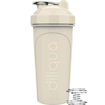 diliqua 4 PACK Shaker Bottles for Protein Mixes