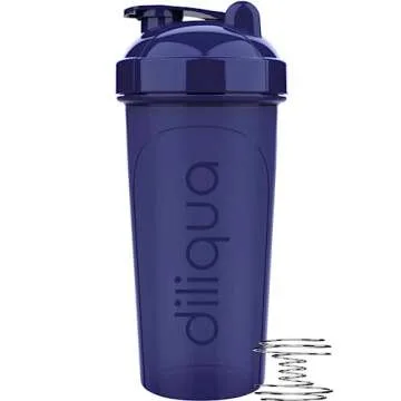 diliqua 4 PACK Shaker Bottles for Protein Mixes