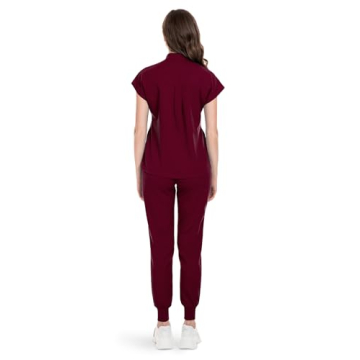 Stylish Niaahinn Women's Scrubs Set for Nurses and More