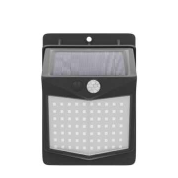 Solar Lights Outdoor, Solar Motion Sensor Outdoor Lights, IP65 Waterproof Solar Lights