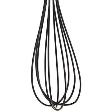 Cuisinart Silicone Whisk, 10-Inch, Black