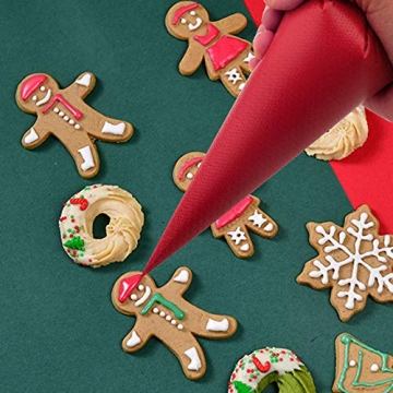 Weetiee Tipless Piping Bags 100pcs for Cake Decorating