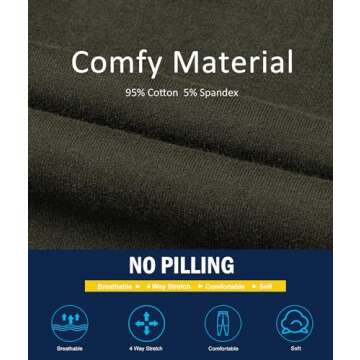 SPECIALMAGIC Women's Cargo Sweatpants Cotton Athletic Joggers 4 Pockets Sporty Pants Army Green Small