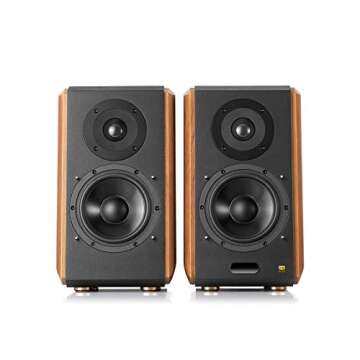 Edifier S1000MKII Audiophile Active Bookshelf Speakers - 120W Bluetooth 5.0