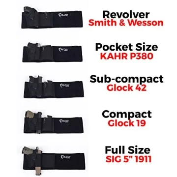 Comfortable Belly Band Holster for Concealed Carry