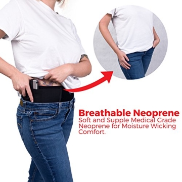 Comfortable Belly Band Holster for Concealed Carry