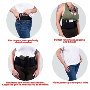 Comfortable Belly Band Holster for Concealed Carry