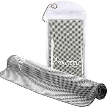 SYOURSELF Cooling Towel, Cooling Towels for Neck,40" x 12"Ice Towel for Instant Cooling Relief, Soft...