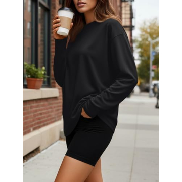 Trendy Queen Oversized Long Sleeve T-Shirt for Women
