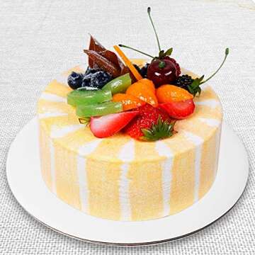 Extra-Strong 12" White Cake Board for All Celebrations