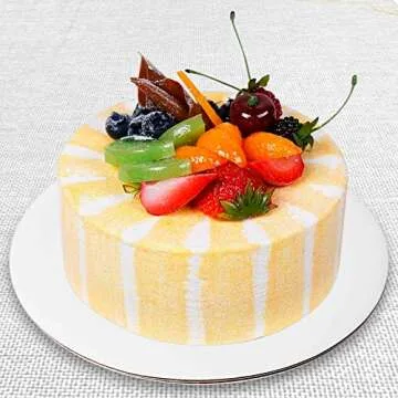 Extra-Strong 12" White Cake Board for All Celebrations
