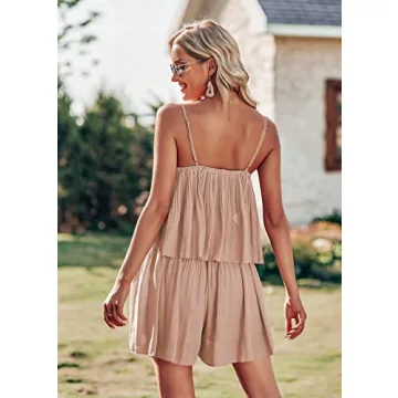 PRETTYGARDEN Women's Summer Romper for Effortless Style