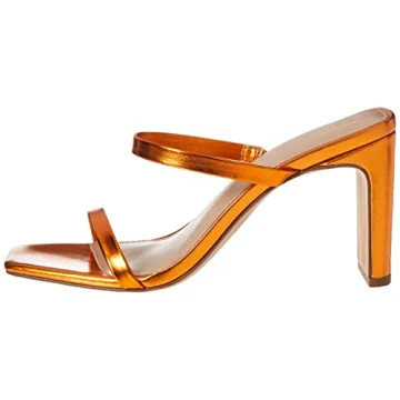 Shop The Drop Avery Square Toe High Heeled Sandals