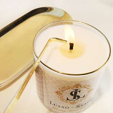 Lusso Svago Candle Care Kit - 4 in 1 Elegant Accessory Set