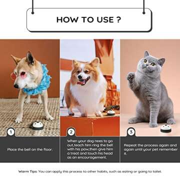VIMOV Pet Training Bells for Effortless Dog Communication