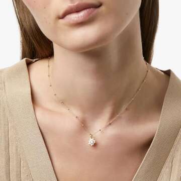 Ana Luisa Moonstone Pendant Necklace - Gold Dipped Elegance